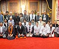丸山先生と記念撮影